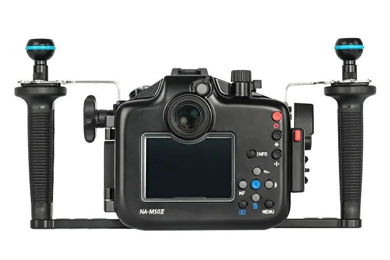 ⭐︎CANON EOS KISS用　水中カメラ ハウジング ノーティカム 水中ハウジング NA M50II｜カメカメ