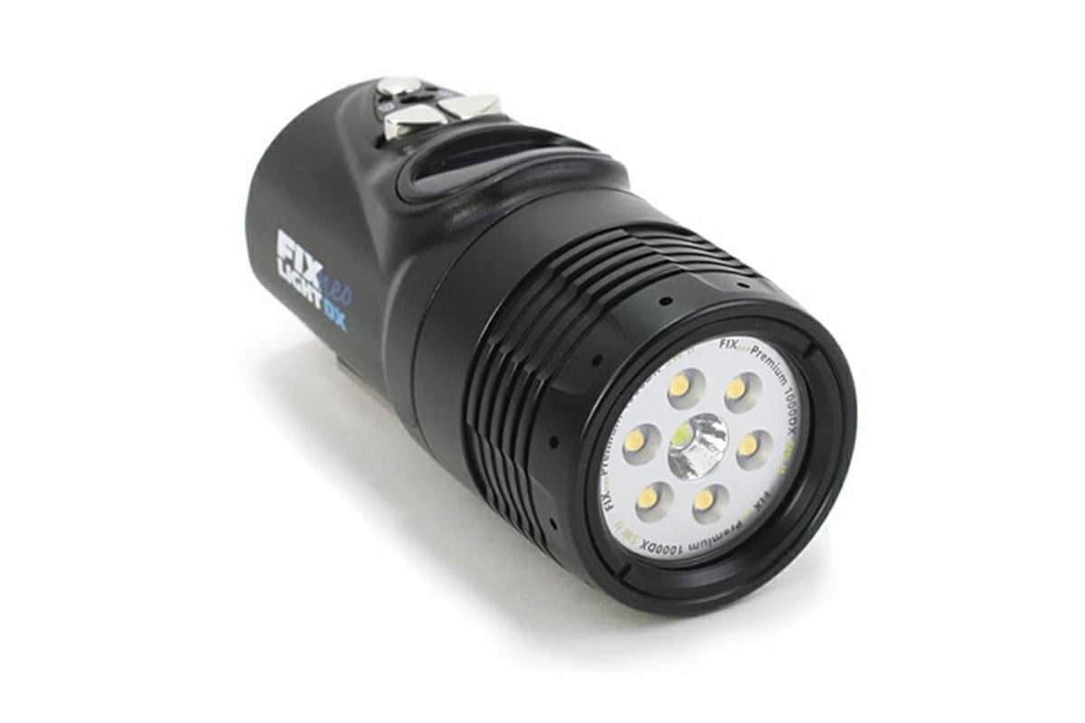 ダイビング機材・水中ライト　FIX neo LIGHT DX SW II フィッシュアイ 水中ライト FIX NEO Premium 1000DX SWII｜カメカメ