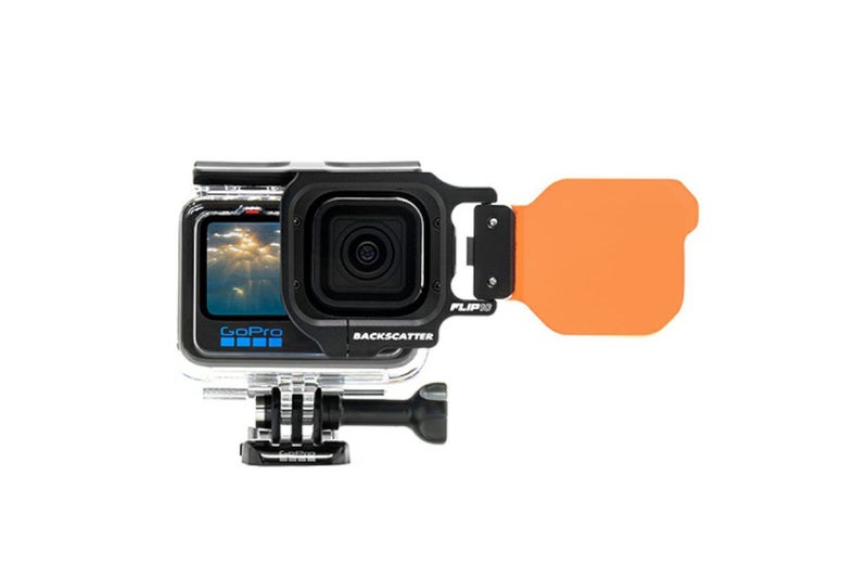 フィッシュアイ（Fisheye）GoPro HERO FLIP+レッドフィルターセット #21460