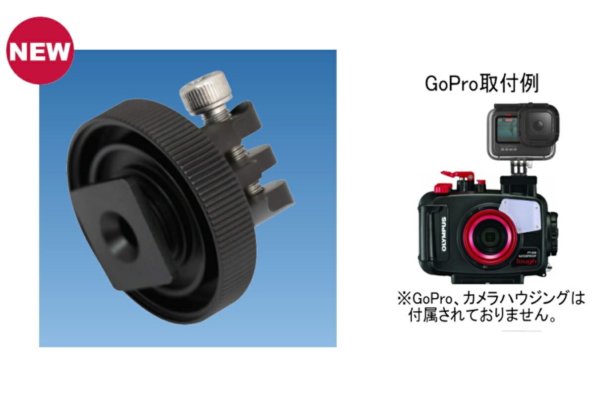 はしゅさん専用　GoPro bigblue GoProホットシューアダプター｜カメカメ