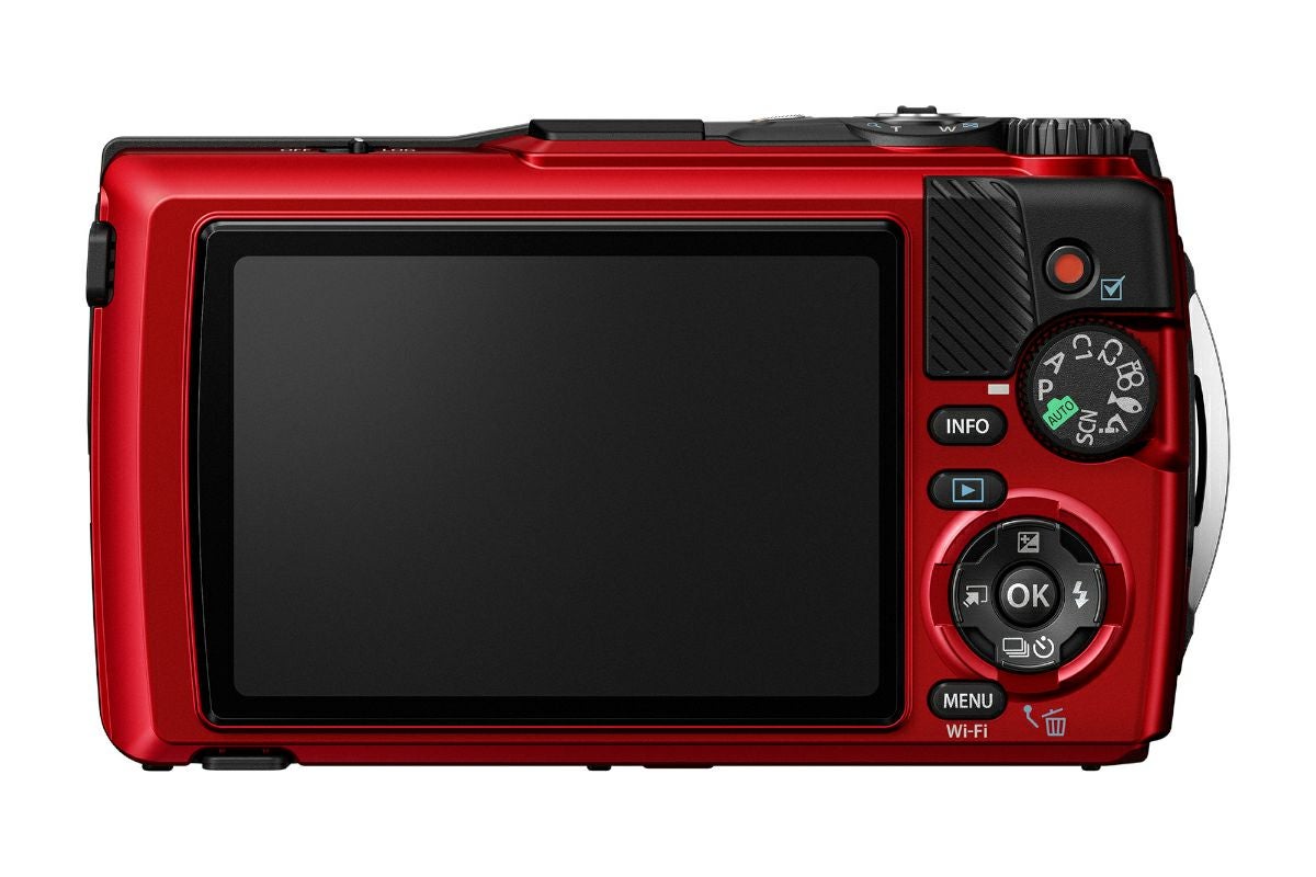 OLYMPUS Tough レッド コンパクトデジタルカメラ　本体のみ動作未確認 OM SYSTEM】コンパクトデジタルカメラ Tough TG-7(RED/BLK)｜カメカメ