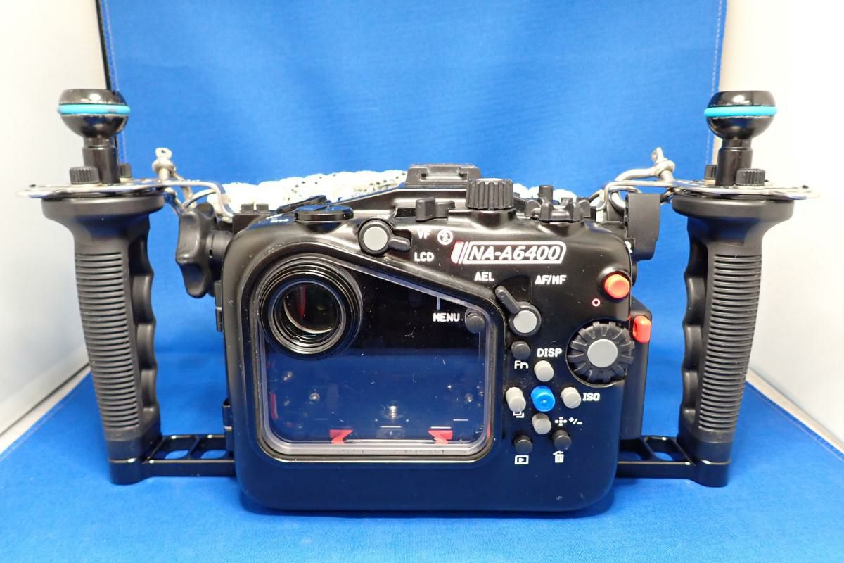 中古 ノーティカム 水中ハウジング NA A6400 + ランヤード｜カメカメ