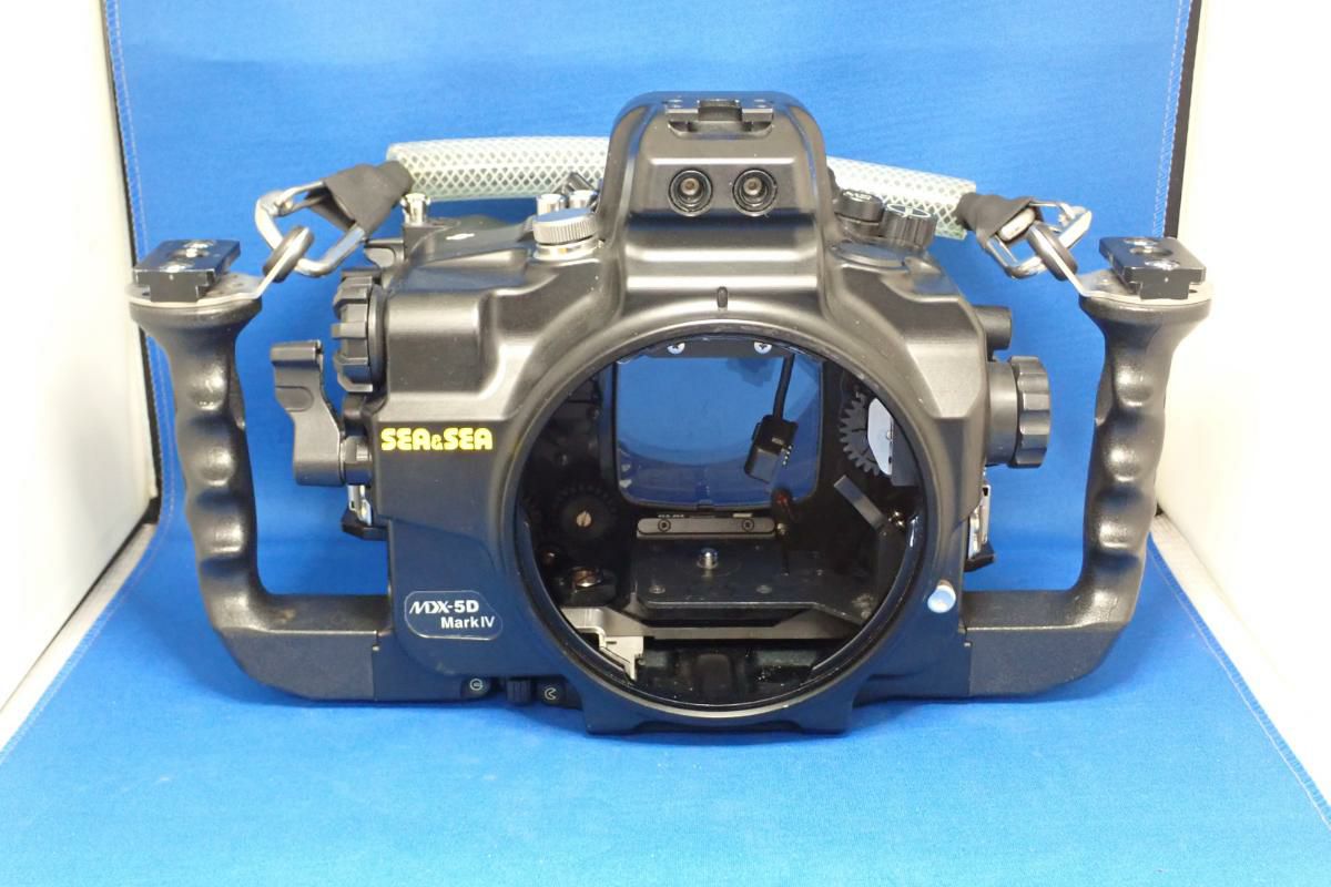 中古 シーアンドシー 水中ハウジング MDX-5D Mark4 + 光コンバーターC