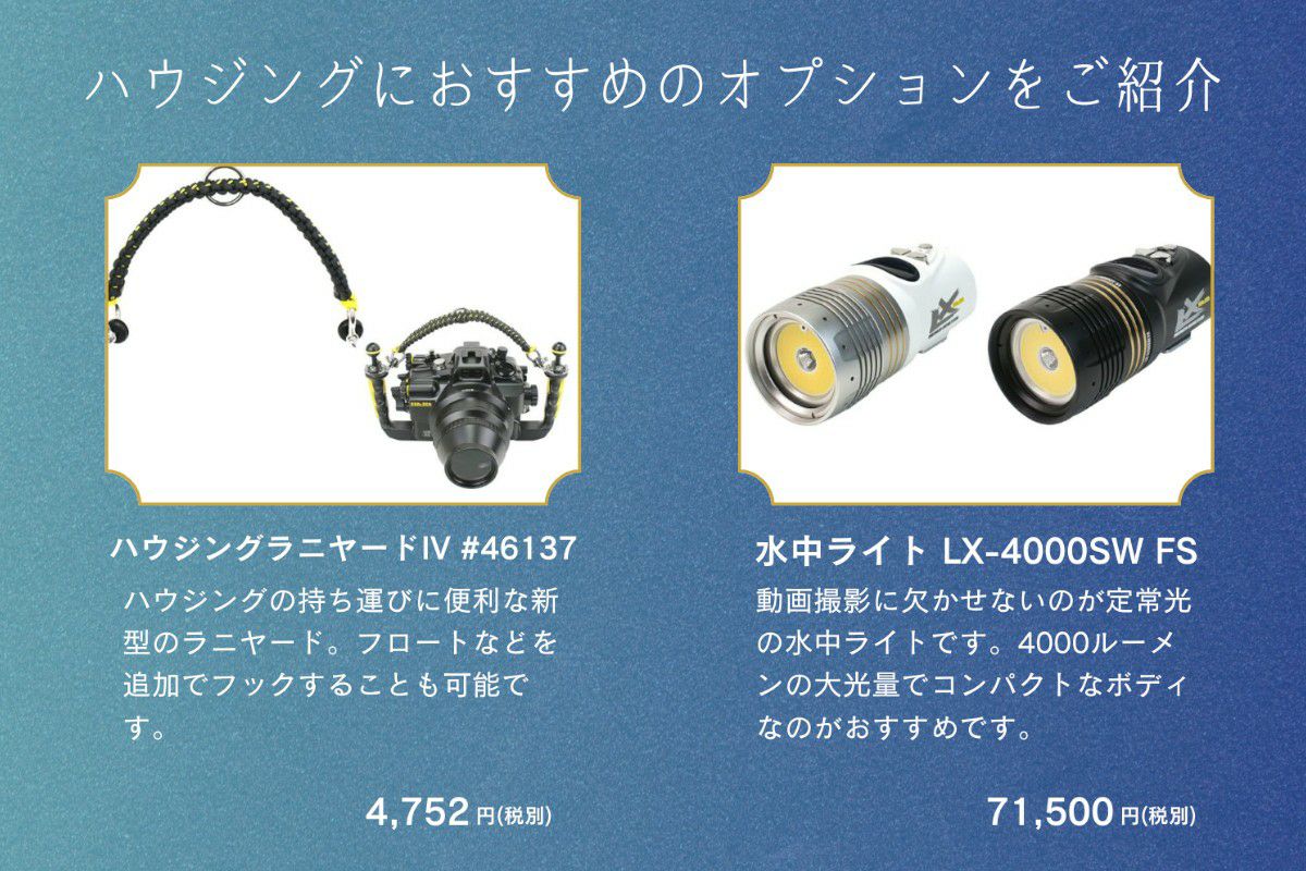 シーアンドシー 水中ハウジング MDX-α9II U｜カメカメ
