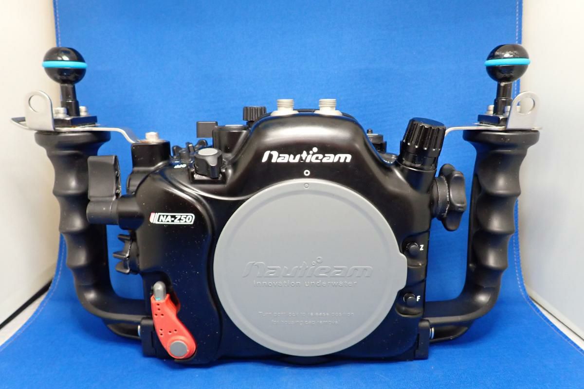 中古 ノーティカム 水中ハウジング NA Z50 + バキュームバルブII付き