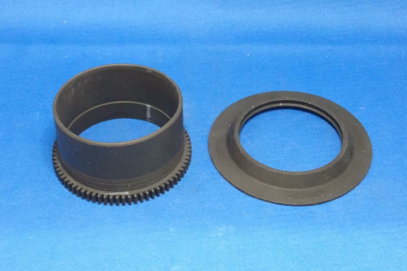 中古Aランク【オリンパス / OLYMPUS】防水レンズポート PPO-EP02 + フォーカスギアPPZR-EP05 + 反射防止リングPOSR-EP10-4