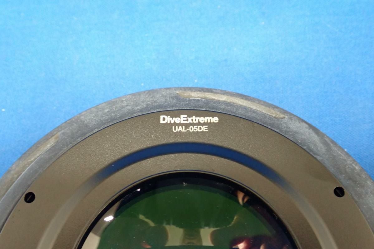 中古Sランク【Dive Extreme】コンパクトドームレンズ UAL-05DE ワイドアングルレンズ0.75X-3