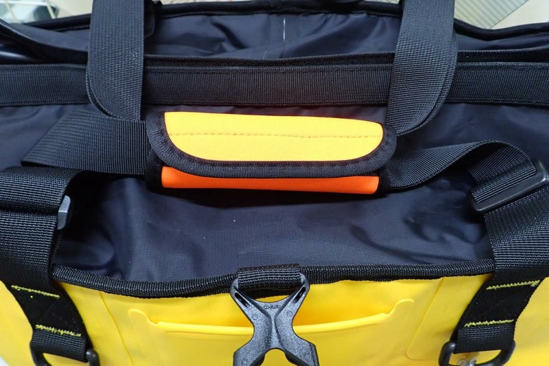 （カメカメ）クロロプレンゴム製ハンドルカバー（オレンジ＆ブラックリバーシブル）-3