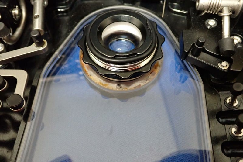 中古Bランク【ノーティカム / Nauticam】水中ハウジング NA-D800D810改 + M10ボールジョイントランヤードセット付き-4