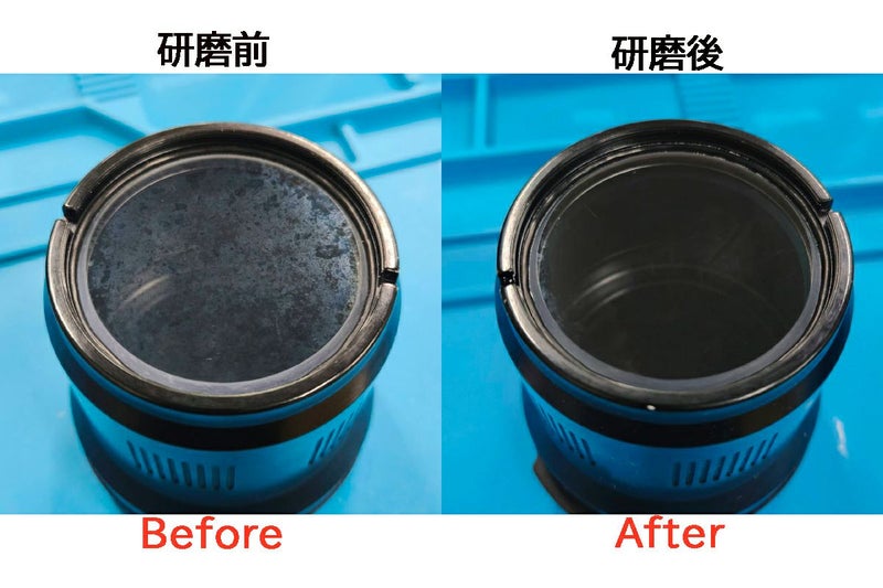 （カメカメ）ガラスレンズ曇り研磨-1