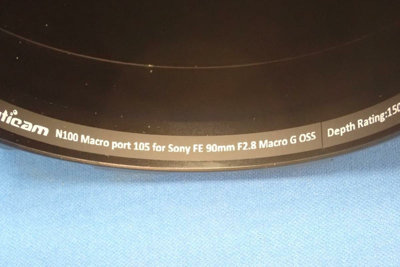 中古Aランク【ノーティカム / Nauticam】E105Aマクロポート #20776 + フォーカスギア NA SE90-F #20768-4