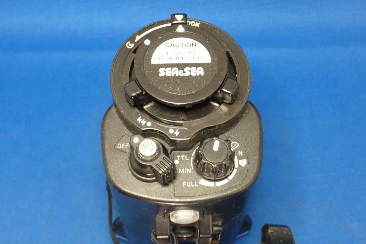 訳あり / 中古Bランク【シーアンドシー / SEA&SEA】水中ストロボ YS-01 SOLIS #03124-2