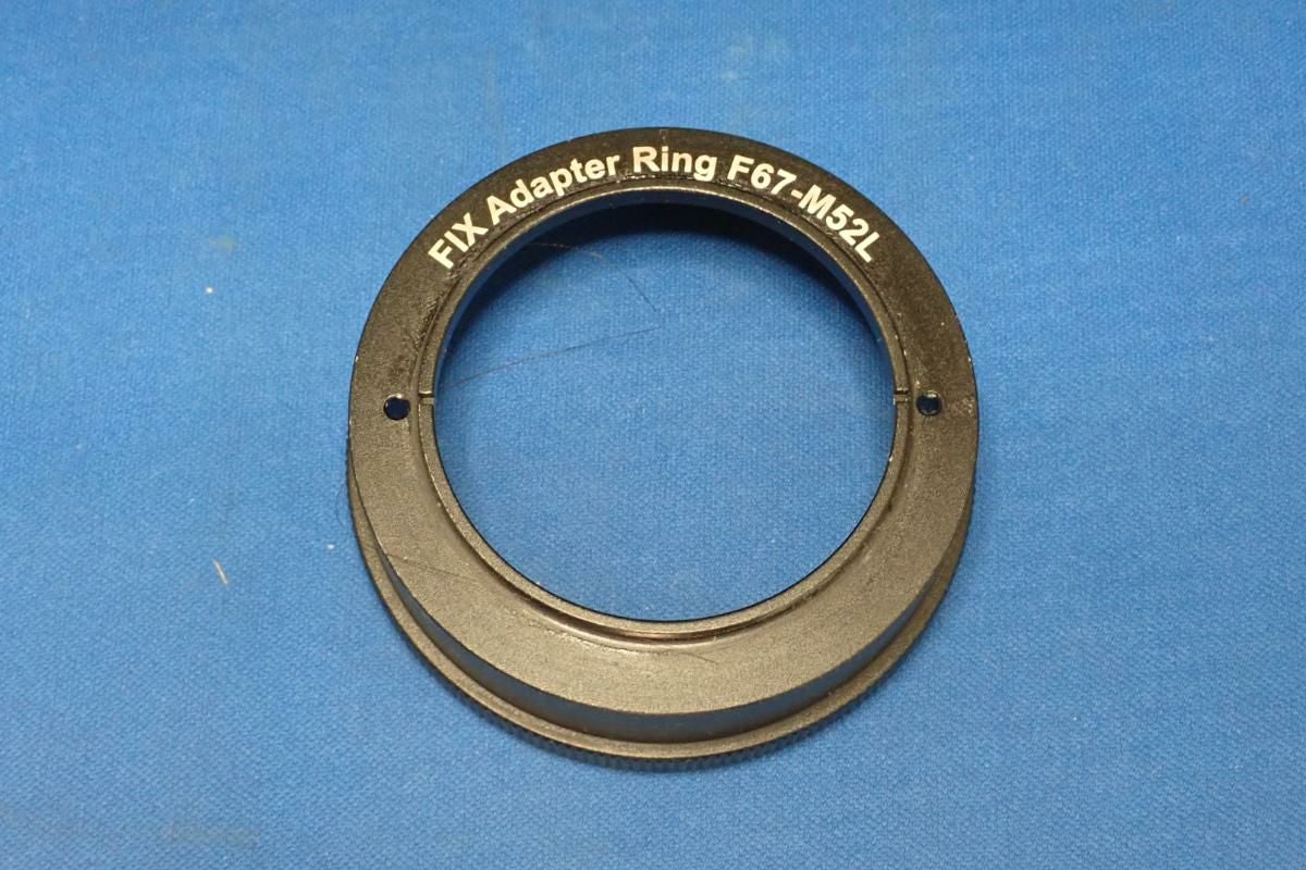 中古Aランク【フィッシュアイ / Fisheye】FIXアダプターリングF67-M52L #21049-2