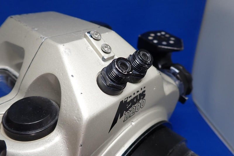 中古Bランク【アンティス / Anthis】水中ハウジング Nexus D200D7200 MLF M5マウント + マクロポート MP105VR-7 M5マウント-4
