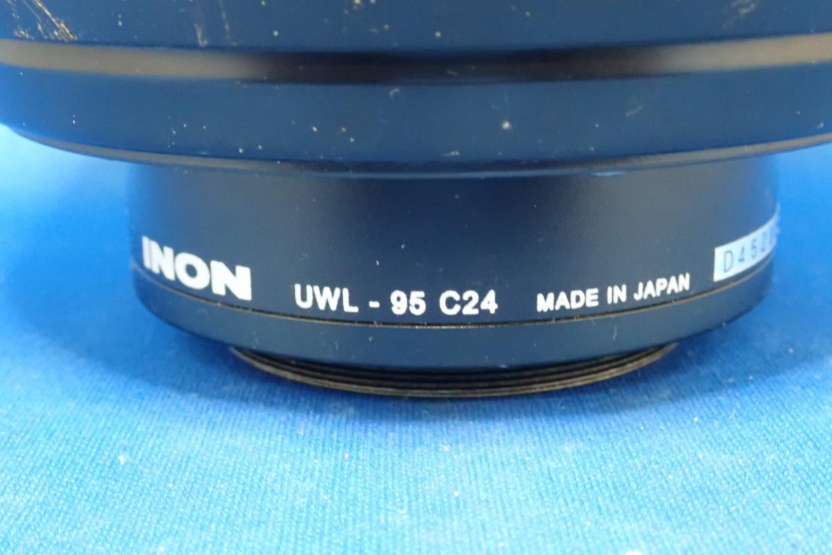 中古Aランク【イノン / INON】ワイドコンバージョンレンズ UWL-95C24 M52 + 花形フードIII-3