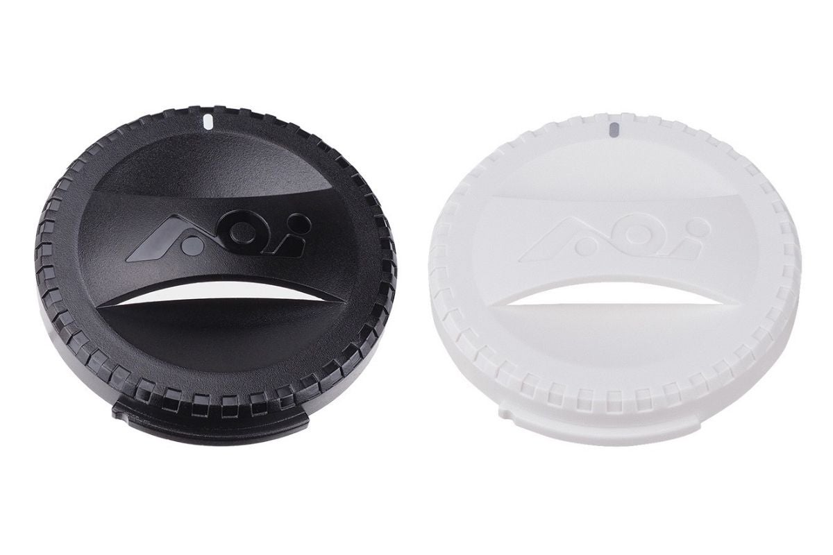 （AOI / エーオーアイ） QRS-02-FC1-BLK / WHT クイックリリースシステム02マウントベース用フロントキャップ #21849 / #21850-4-1